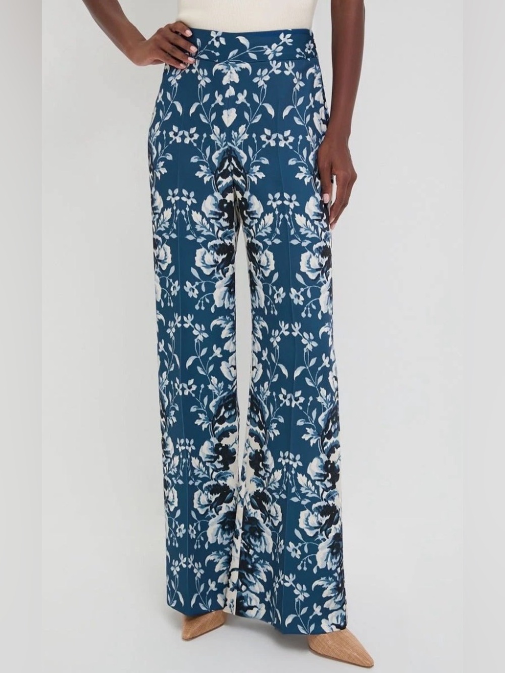 Tuckernuck NWT Indigo Reflection Drapey Twill Erin Pants Size XXS
